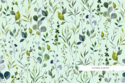 Eucalyptus. Watercolor collection., a Pattern Graphic by HannaStudio (Thumbnail 8 of 9)