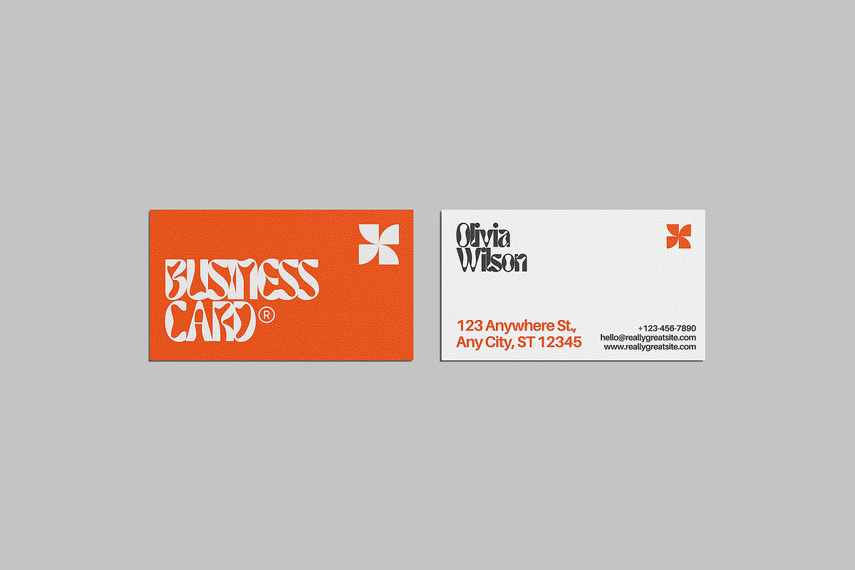 Minimalist Business Card Mockup Set, a Product Mockup by Graphiculon (Photo 8 of 11)