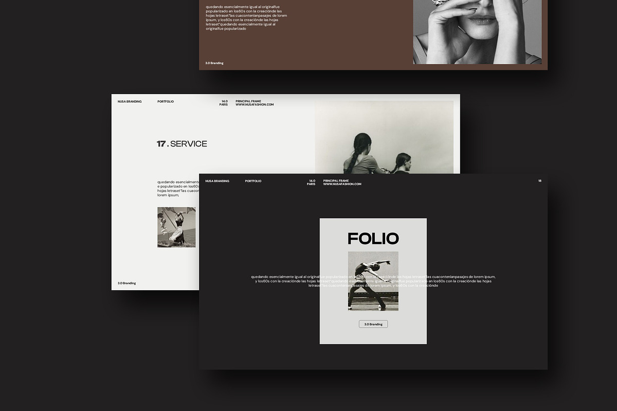 Nusa Brand Portfolio Presentation, a Presentation Template by Studio Artisan (Photo 9 of 14)