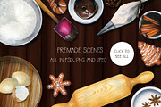 Watercolour Christmas Scene Creator, a Decorative Illustration by adrika.illustration (Thumbnail 3 of 7)