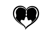 Couple Love Silhouette Bundle, an Illustration by jahid234 (Thumbnail 41 of 48)