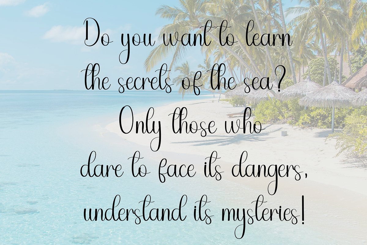 Wednesday, a Handwritten Font by FreshTypeINK (Photo 7 of 8)
