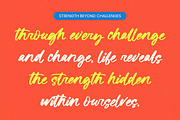 Revival Analog Bold Brush, a Script Font by Letterena Studios Script (Thumbnail 6 of 10)