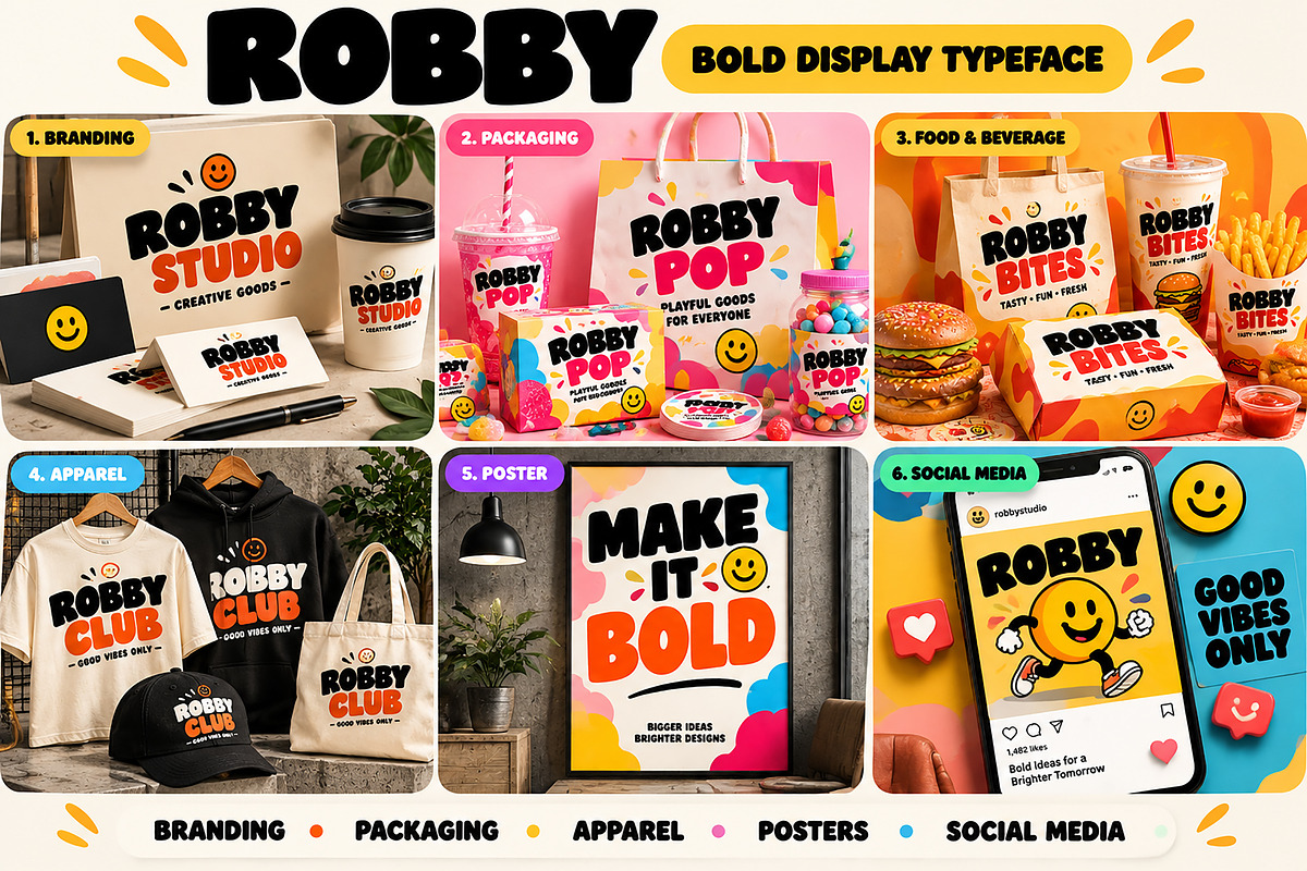 ROBBY, a Script Font by Wow Magic (Photo 2 of 5)