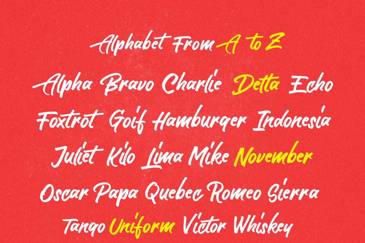 Author Type, a Script Font by maghrib (Photo 2 of 6)