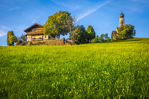 Church of St Valentin in the Alps, an Architecture Photo by Alpine Dreams