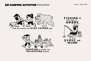 50 Camping Activities, an Illustration by monkik (Thumbnail 12 of 21)