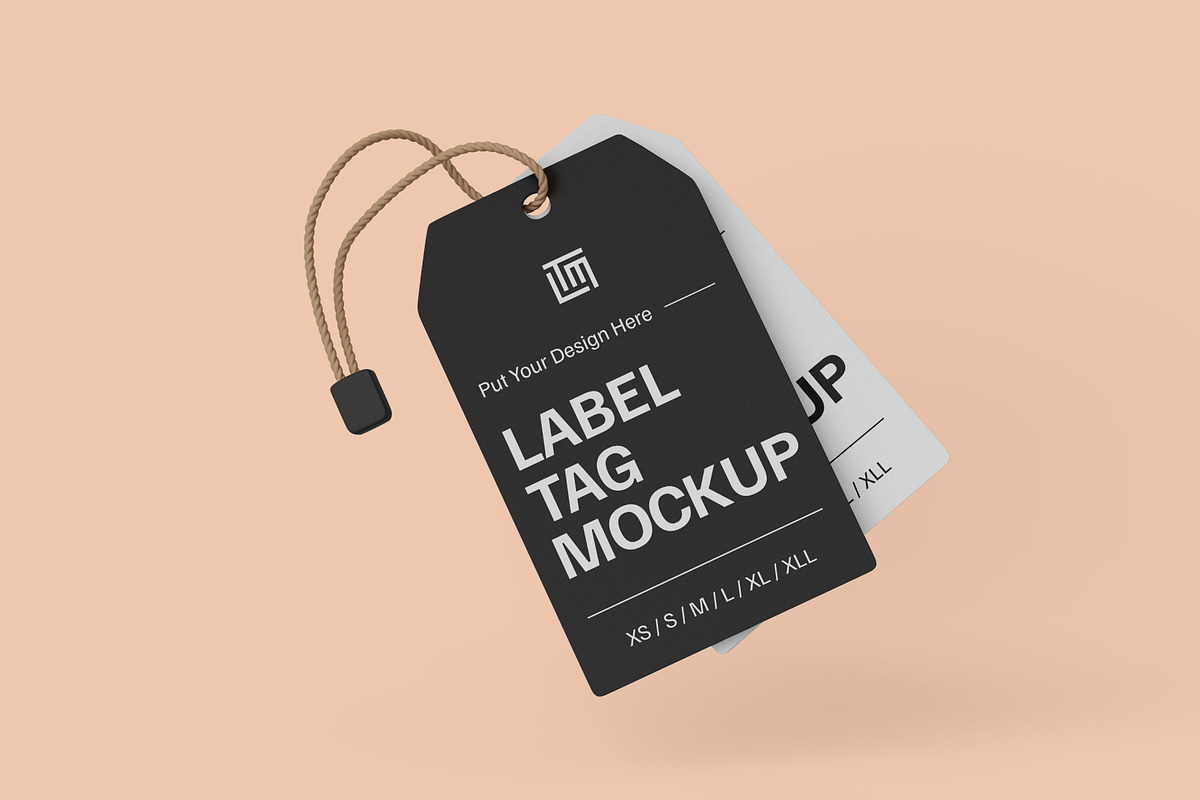 Label Tag Mockup, a Product Mockup by SLAB! Design (Photo 4 of 7)