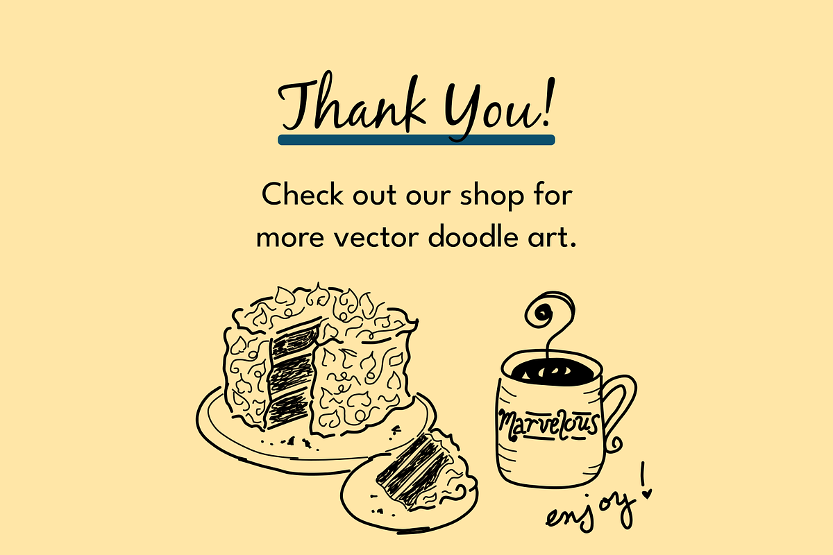 Coffee Break Illustrations, an Illustration by AJ Doodles (Photo 15 of 15)