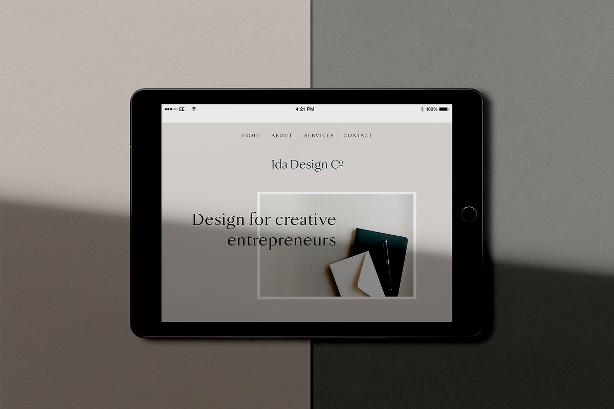 Ida - iPad Mockup Scene Creator, an iPad Mockup by Moyo Studio (Photo 9 of 16)