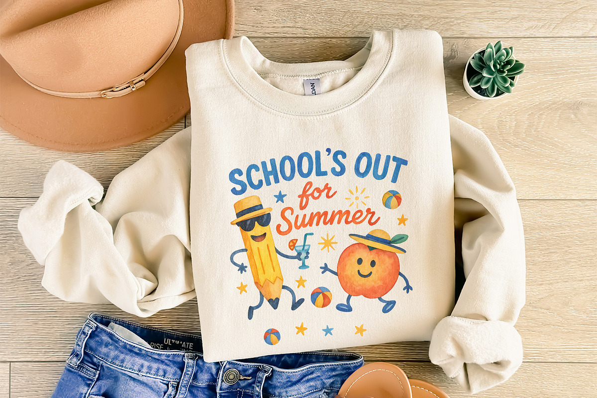 Schools Out For Summer png, an Illustration by SharpMarketplace (Photo 8 of 9)