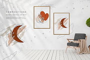 Organic, geometric abstract shapes, an Object Graphic by Graphic Art (Thumbnail 2 of 7)