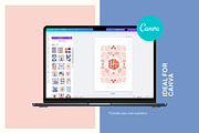 Modern Winter 2 | Wall Art Creator, an Object Graphic by Leleka.Store (Thumbnail 15 of 17)