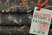Real Woods 6x Seamless Camou Pack, a Pattern Graphic by darkmatter_graphicworks (Thumbnail 3 of 4)