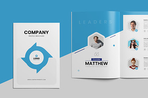 Company Profile Template, a Brochure Template by KreateTribe