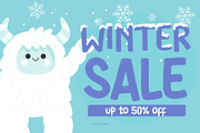 Frozen Caps | Cute Snow Overlay, a Handwritten Font by Denustudios (Thumbnail 3 of 12)