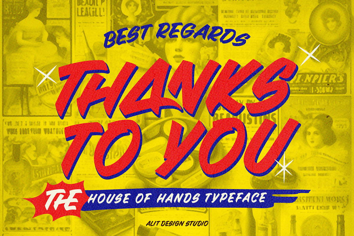 House of Hand Brushed Font, a Handwritten Font by alit design (Photo 20 of 20)