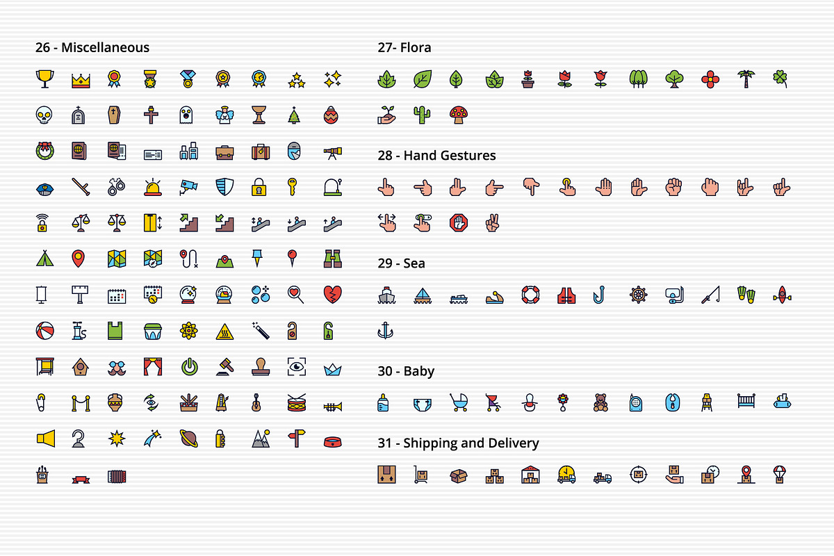1500 Miscellaneous Color Icons, an Icon by doghead (Photo 7 of 11)
