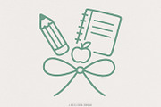 Back To School PNG, Teacher, an Illustration by SharpMarketplace (Thumbnail 1 of 9)