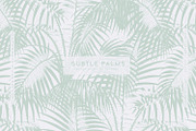 Subtle Palms, a Wallpaper Graphic by MalyskaStudio (Thumbnail 1 of 6)
