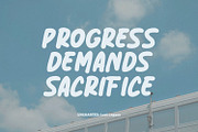 Capuno Bold Handmade Font, a Sans Serif Font by Maulana Creative (Thumbnail 3 of 7)