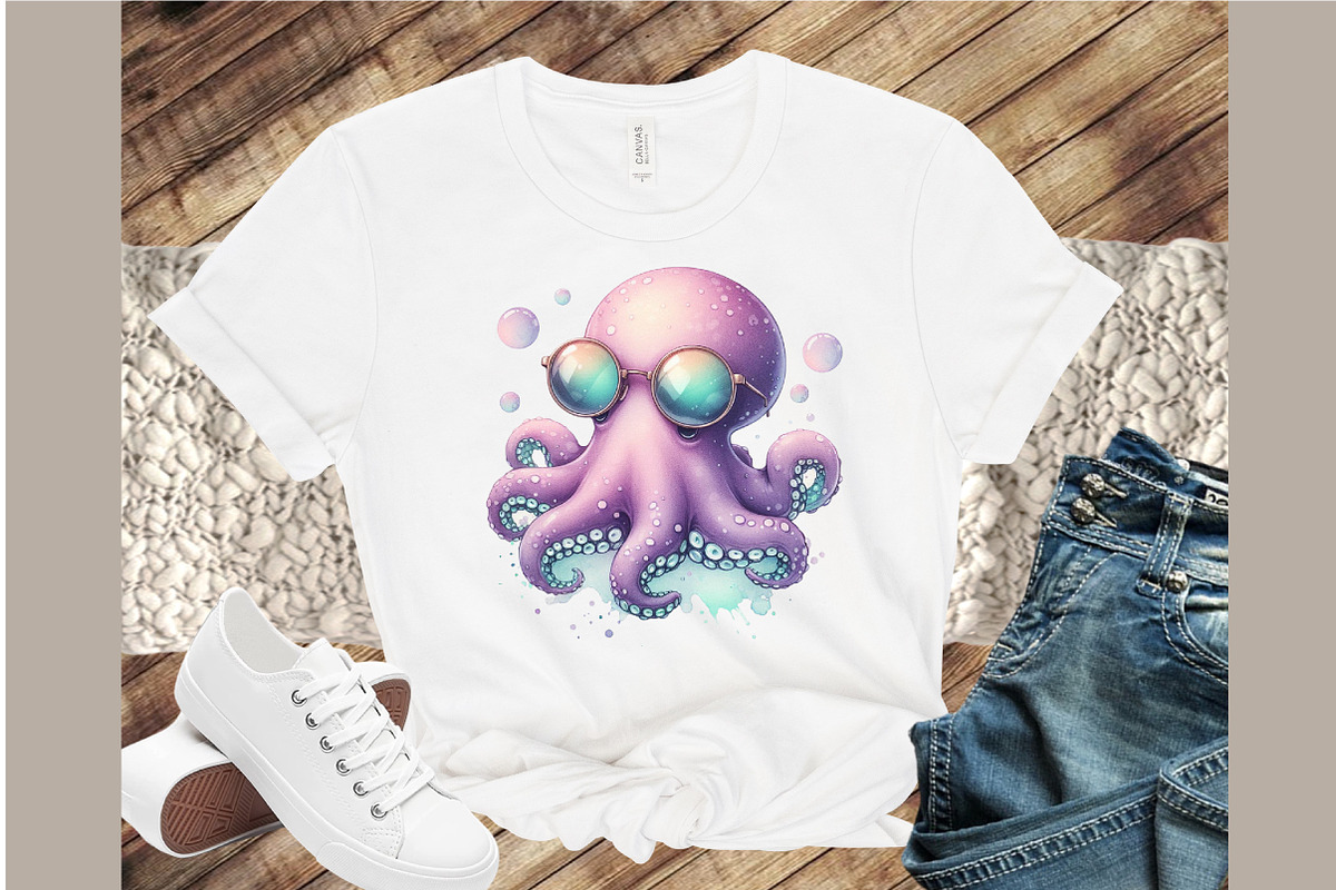 Watercolor Summer Vibes Clipart, an Illustration by Sublimation Artist (Photo 4 of 6)