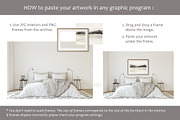 NEW-YORK APARTMENT Wall&Frame Mockup, a Print Template by MyHomeMockups (Thumbnail 11 of 11)