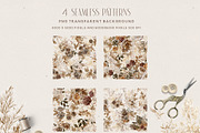 Autumn Boho Watercolor Flowers, a Decorative Illustration by BlumenSoul (Thumbnail 7 of 10)