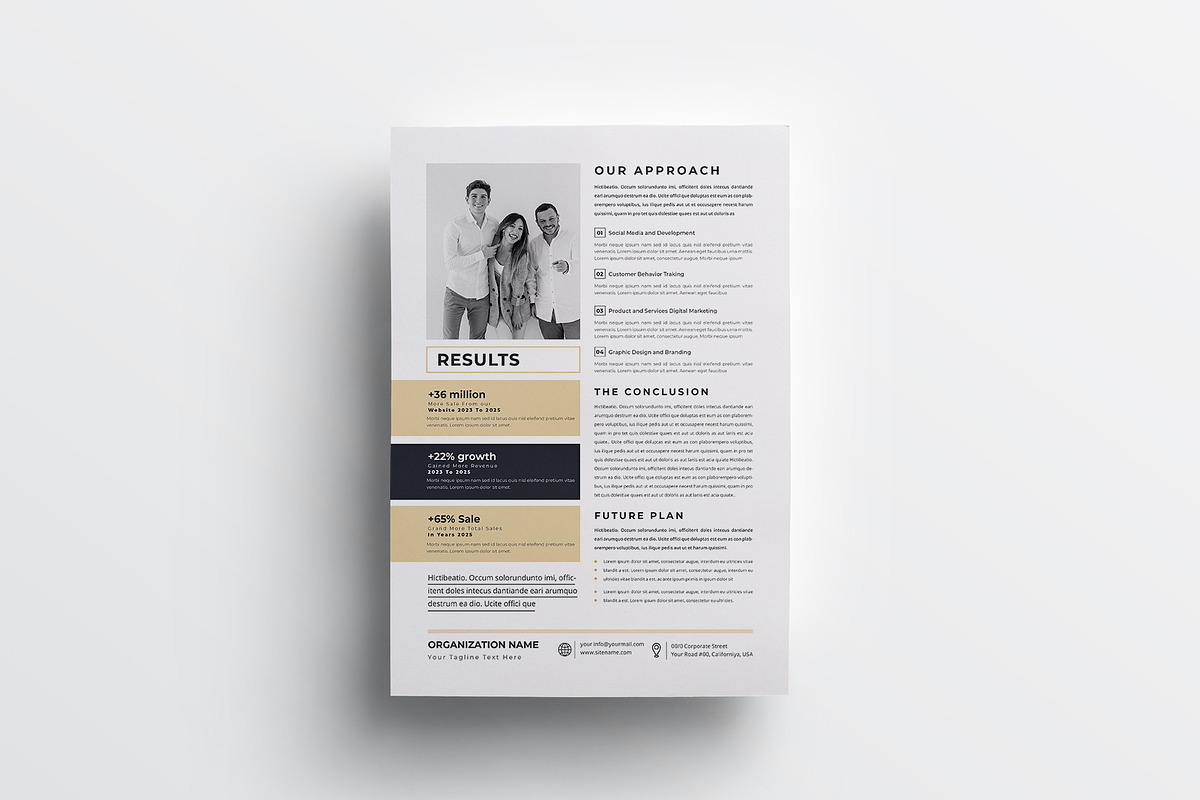 Project Case Study, a Flyer Template by design_hut (Photo 4 of 4)