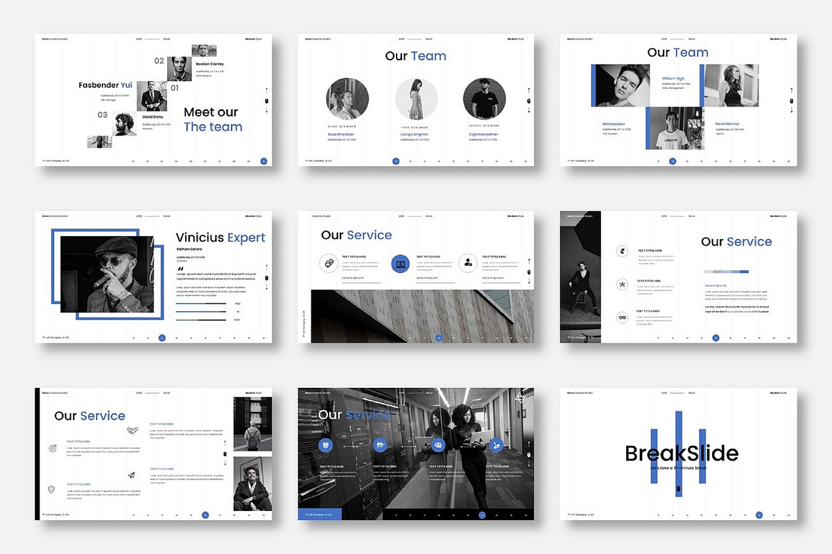 Vinicius  – Business PowerPoint Temp, a Presentation Template by Dens Creative Studio (Photo 3 of 6)