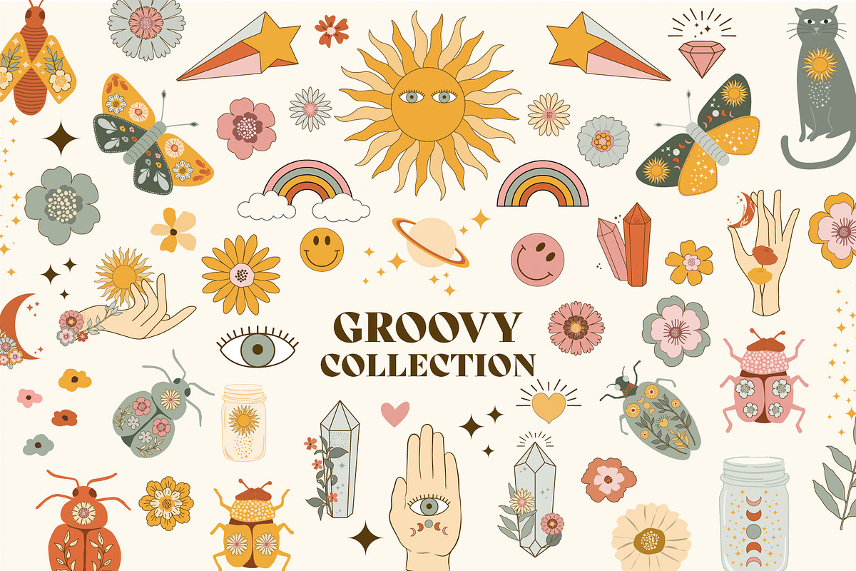 Groovy Collection, an Animal Illustration by Chus Moreno Studio (Photo 1 of 12)
