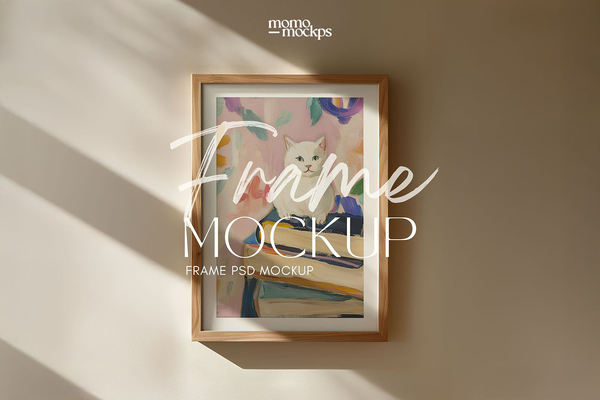 Frame Poster Art Mockup | DIN A PSD, a Household Mockup by momomockps (Photo 10 of 11)