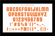 Seniors - College Athletic Sans, a Sans Serif Font by Pian45 Studio (Thumbnail 7 of 8)