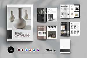 Catalog Brochure Template, a Brochure Template by Spark_Creative