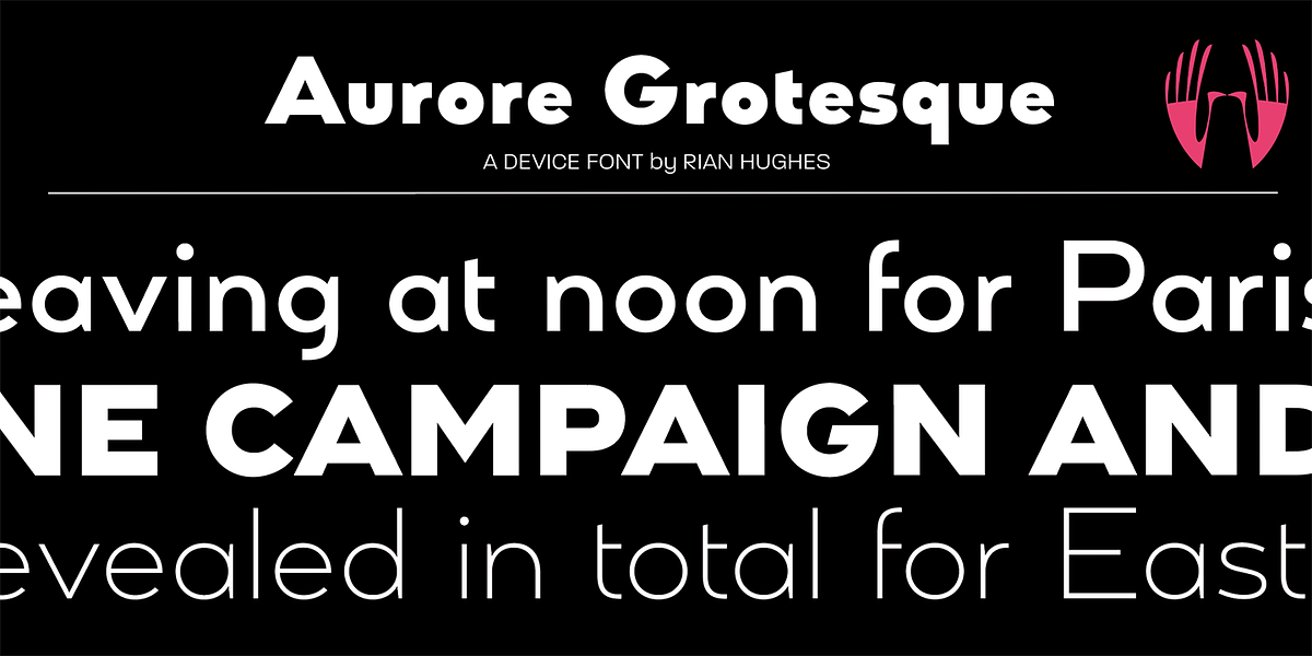 Aurore Grotesque, a Sans Serif Font by Device (Photo 3 of 12)