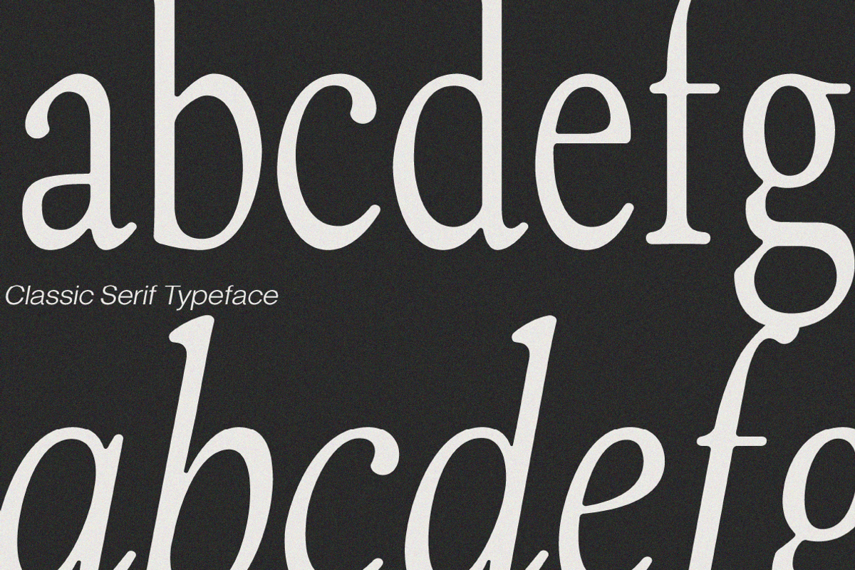 The Old Bros Oskon 90s Vintage Serif, a Serif Font by zelow type (Photo 4 of 11)