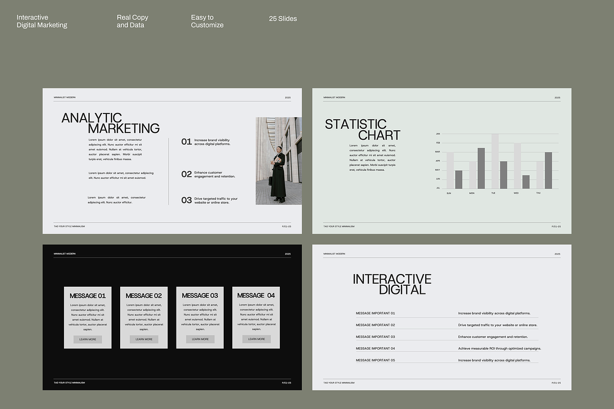QuietImpact - Brand Proposal Keynote, a Presentation Template by Dirtytemp Studio (Photo 3 of 7)