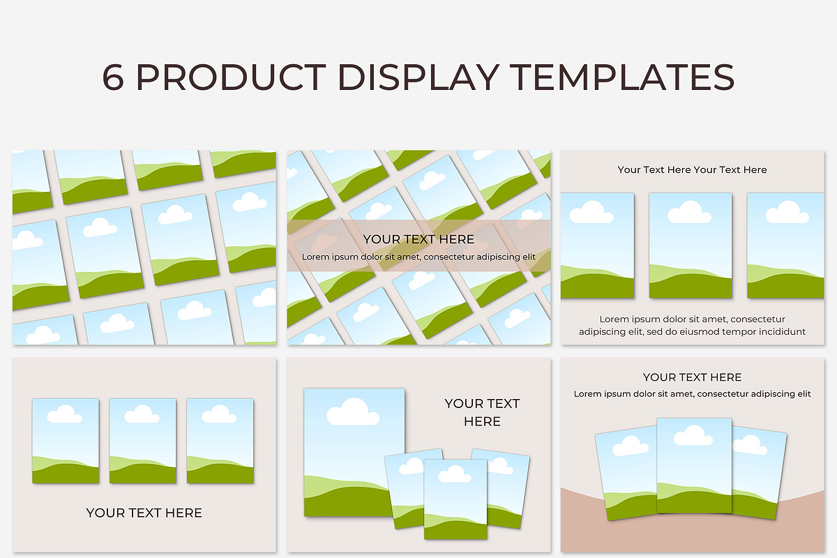 Printable Mockups Listing Templates, a Books & Magazine Mockup by NoemieDesigns (Photo 3 of 7)