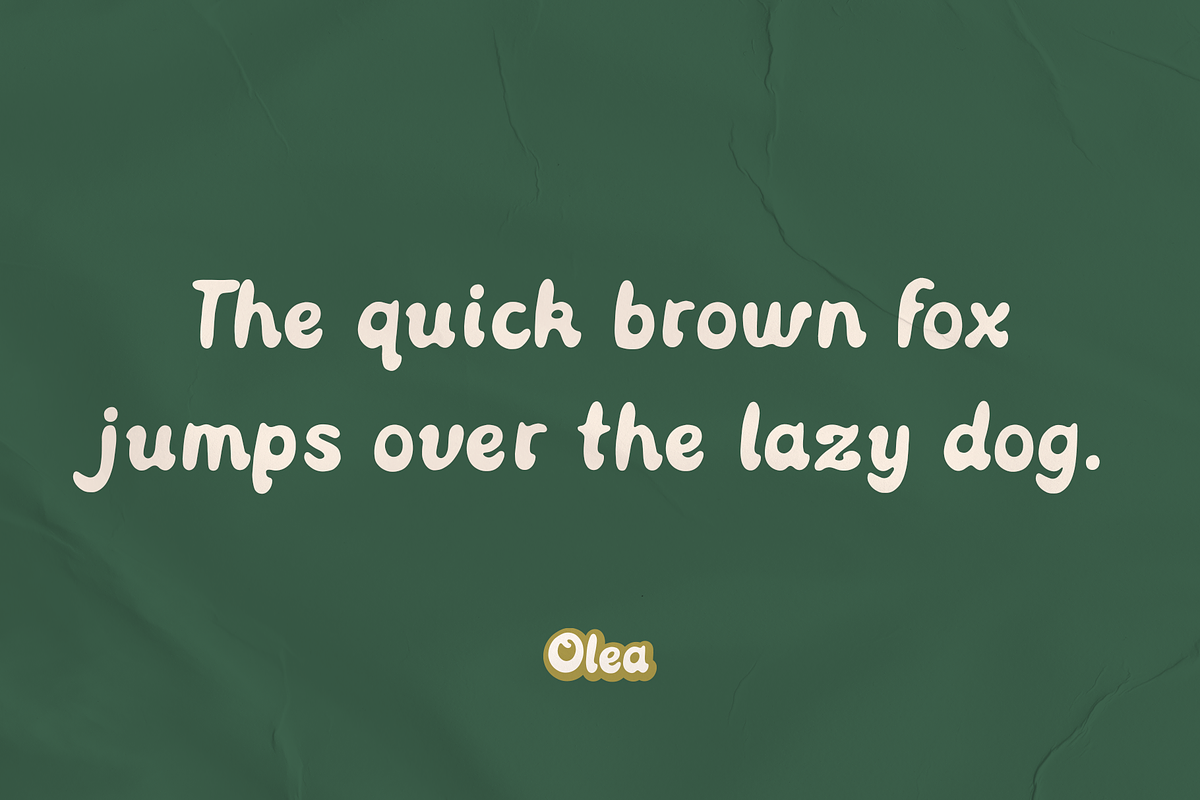 OLEA by Abby Leighton, a Font by Abby Leighton Studio (Photo 3 of 4)