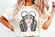 Skeleton Lovers PNG, Valentine, an Illustration by SharpMarketplace (Thumbnail 3 of 9)