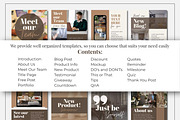 Warm Beauty Instagram Template Canva, a Social Media Template by Everyday Perfection (Thumbnail 3 of 8)