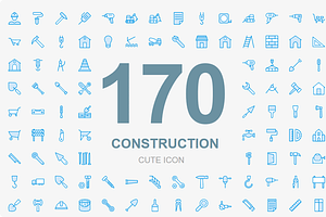 150+ Construction Cute icons