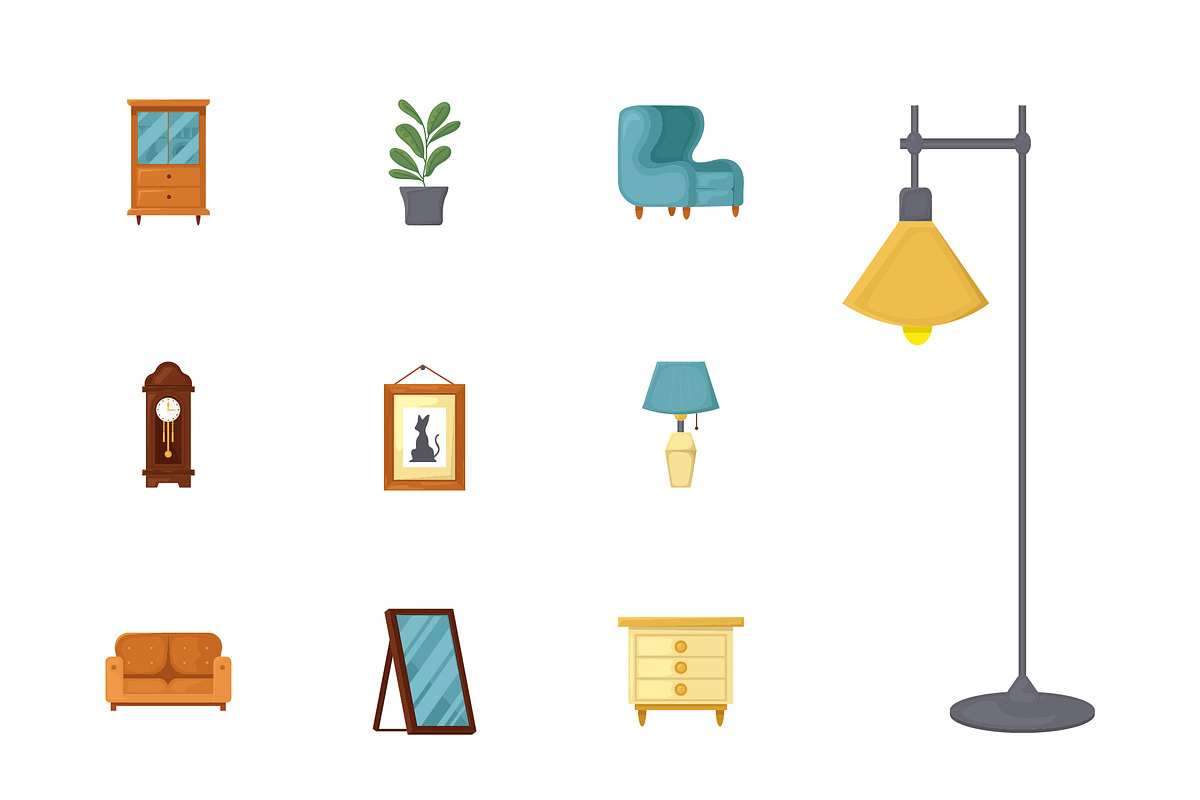 Home Furniture Items Set
