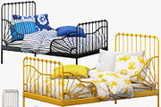 Color metal children's beds 3d model, a Furniture 3D Model by 3dmitruk (Thumbnail 1 of 12)
