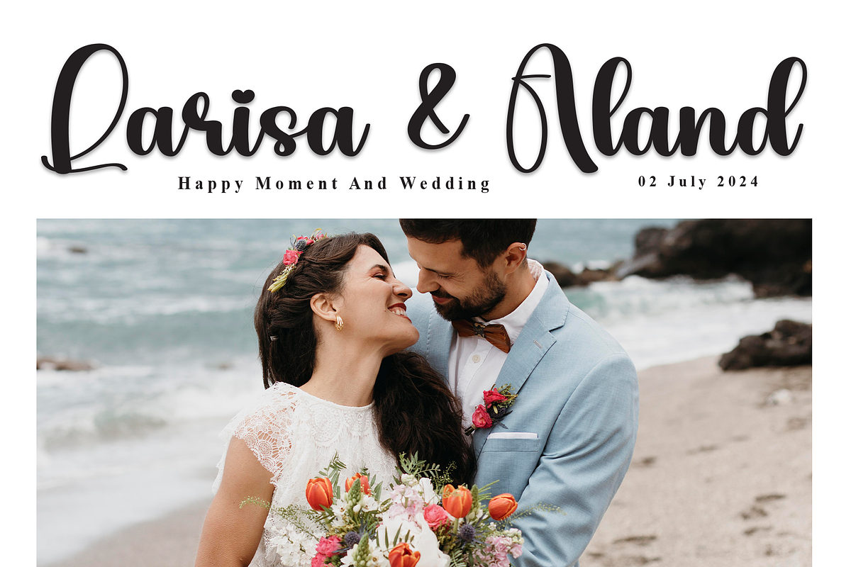 Loving | Script Font, a Handwritten Font by Scratchones (Photo 2 of 9)