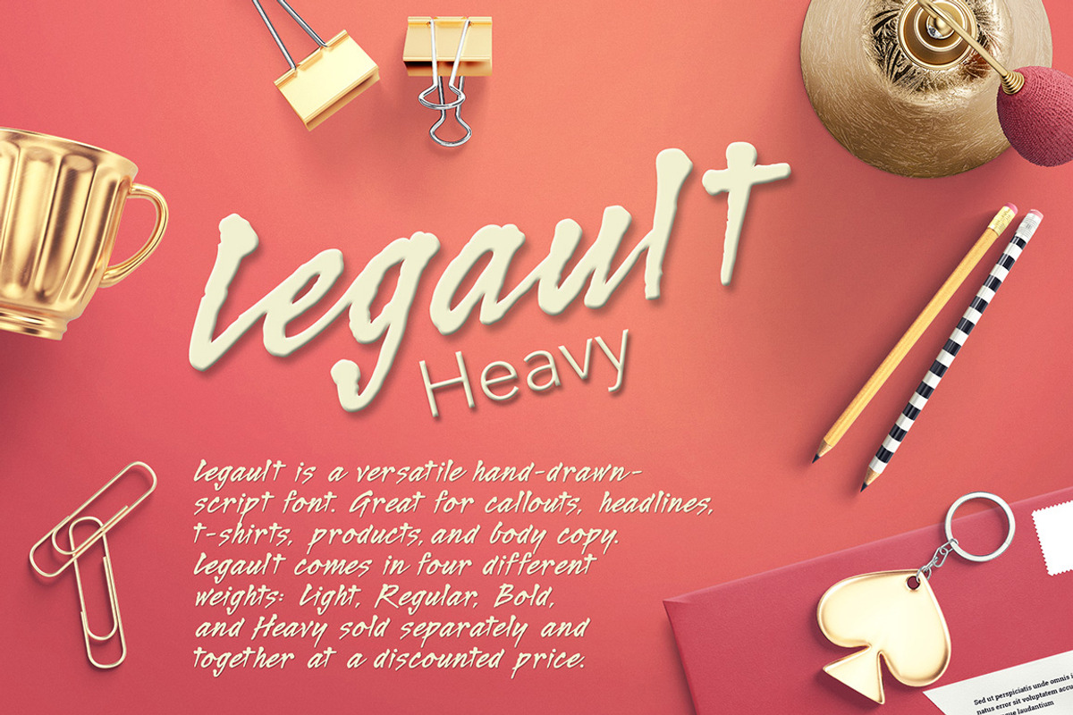 Legault Heavy Script Hand-Drawn preview 4
