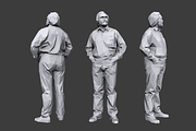 Lowpoly People Casual Pack Volume 6, a Characters & Person 3D Model by Kanistra Studio (Thumbnail 9 of 9)