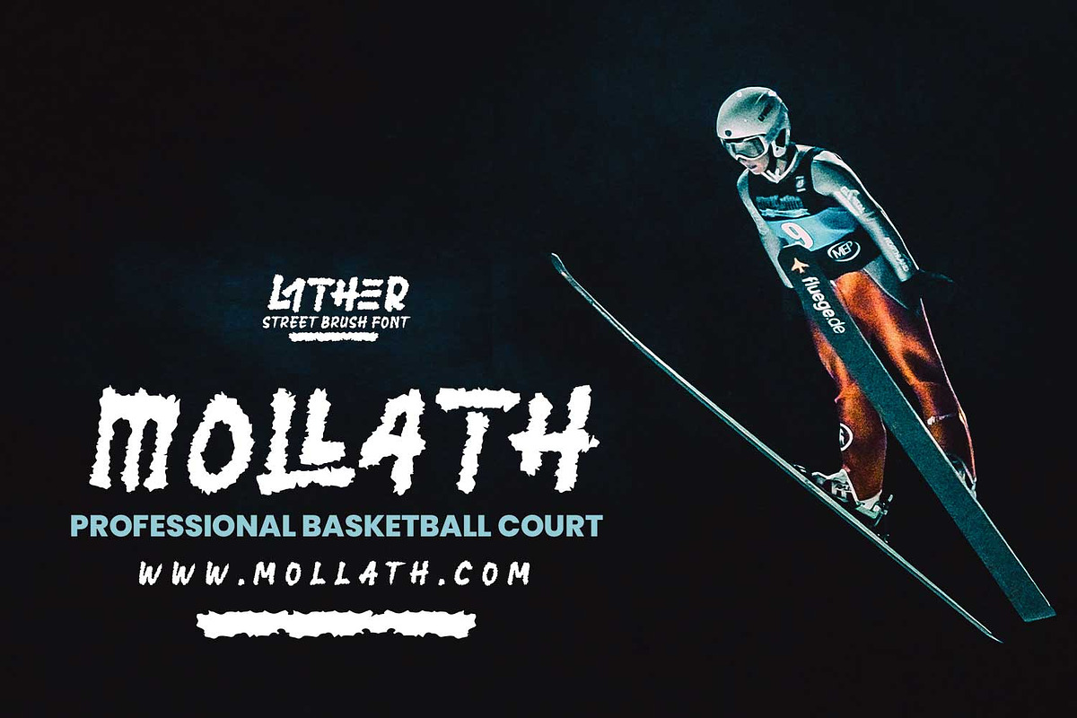 Lather – Street Brush Font, a Handwritten Font by kangfont Studio (Photo 9 of 11)