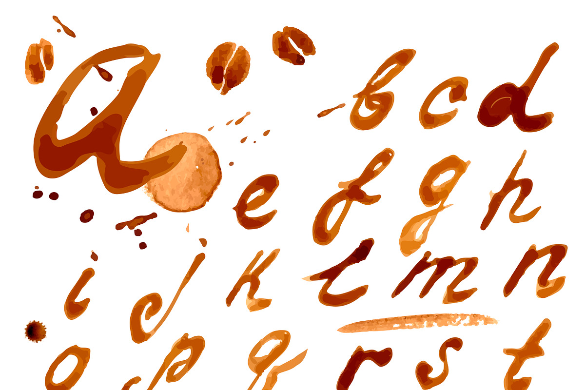 №12 Handwritten font coffee preview 2