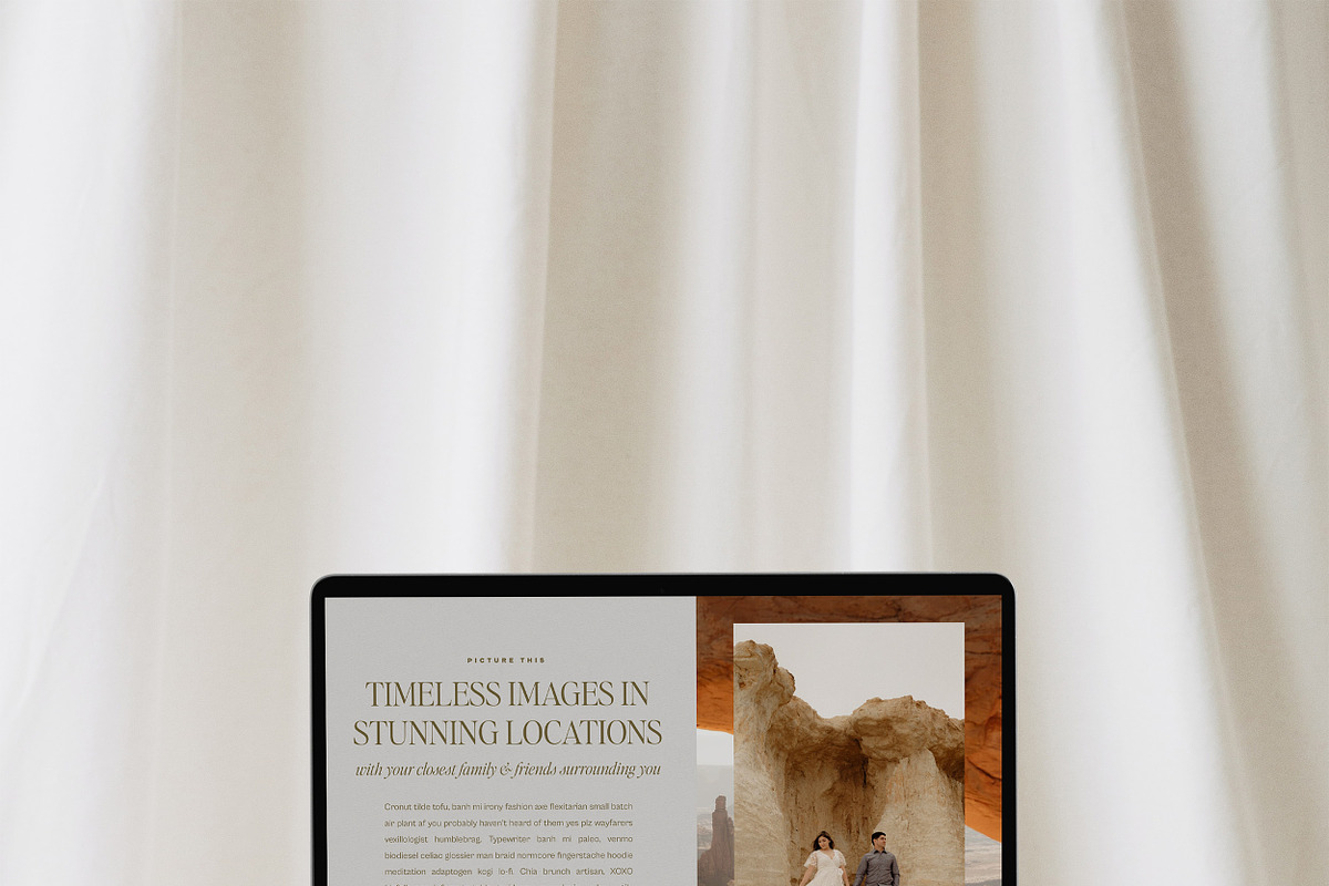 Sonny Showit Website Template, a Templates & Theme by Amanda Scott Design Co. (Photo 4 of 7)
